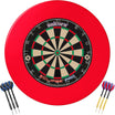 Unicorn - Eclipse Pro Dartboard & Surround Ready to Play Bundle - Red