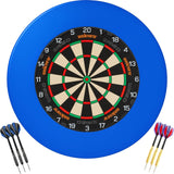 Unicorn - Eclipse Ultra 2.0 Dartboard & Surround Ready to Play Bundle - Blue