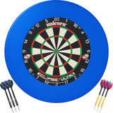 Unicorn - Eclipse Ultra Dartboard & Surround Ready to Play Bundle - Blue