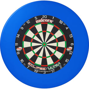Unicorn - Eclipse Ultra Dartboard & Surround Bundle - Blue