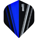 One80 - V-Flow - Big Wing Dart Flights - Blue