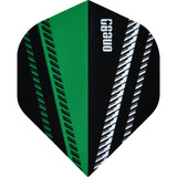One80 - V-Flow - Big Wing Dart Flights - Green