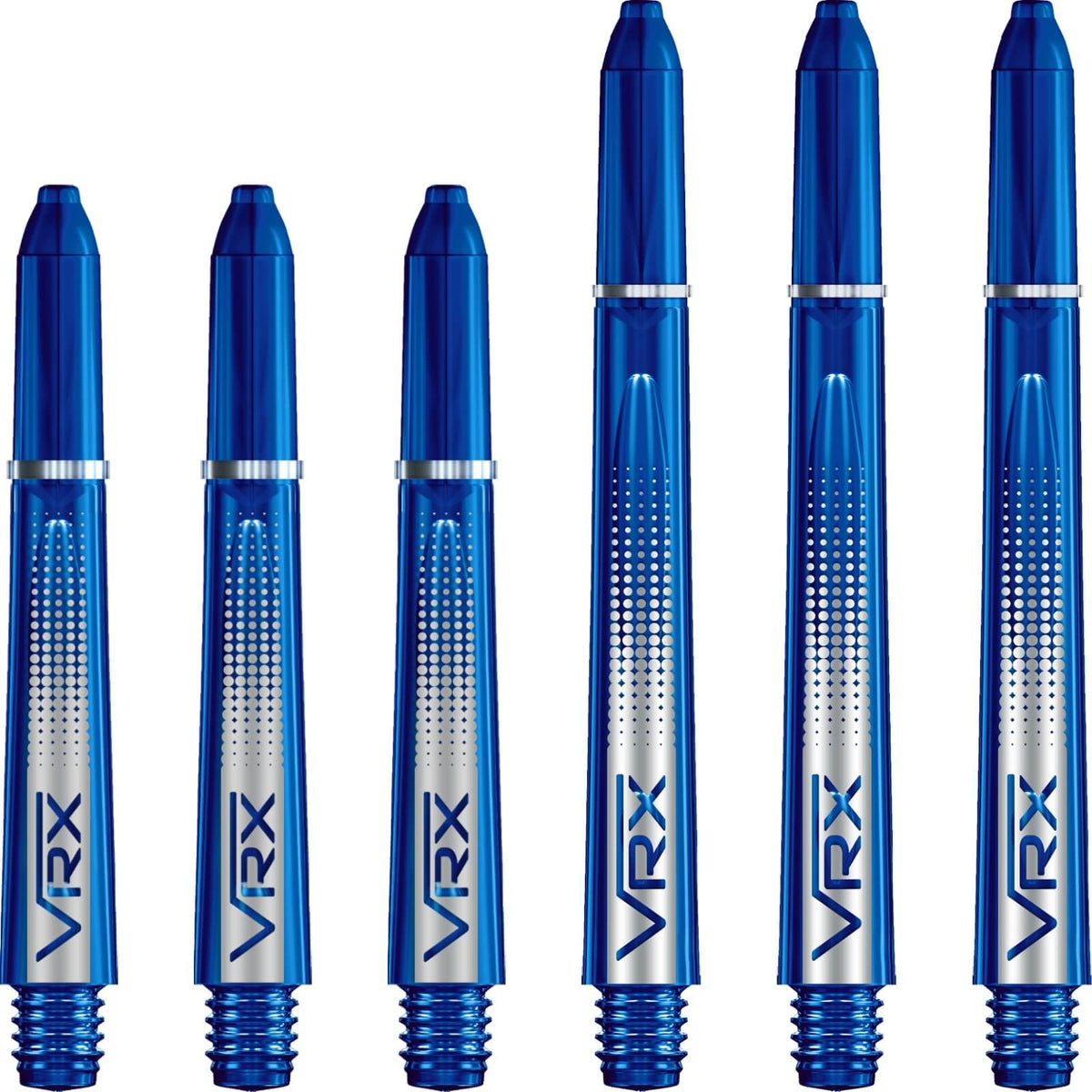 Dart Shafts - Red Dragon - VRX Polycarbonate Dart Shafts Short (35mm) / Blue