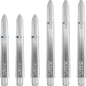 Red Dragon - VRX Polycarbonate Dart Shafts - Short (35mm) / Clear