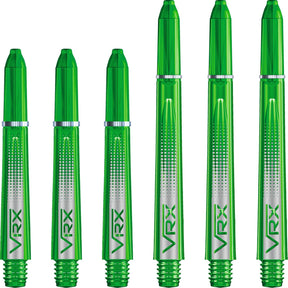 Red Dragon - VRX Polycarbonate Dart Shafts - Short (35mm) / Green