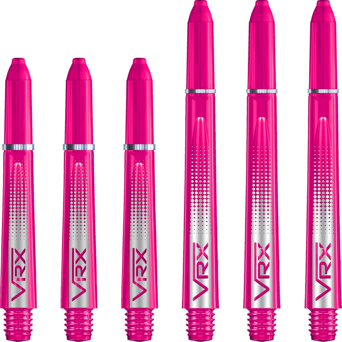 Dart Shafts - Red Dragon - VRX Polycarbonate Dart Shafts Short (35mm) / Pink