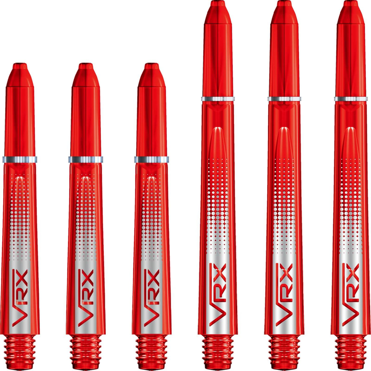 Dart Shafts - Red Dragon - VRX Polycarbonate Dart Shafts Short (35mm) / Red