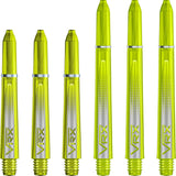 Red Dragon - VRX Polycarbonate Dart Shafts - Short (35mm) / Yellow