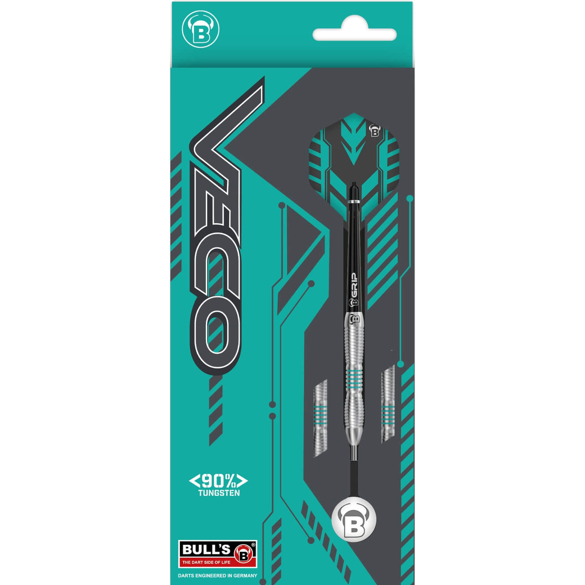 BULL'S - Veco V1 Darts - 90% Tungsten - 21g 23g 25g -