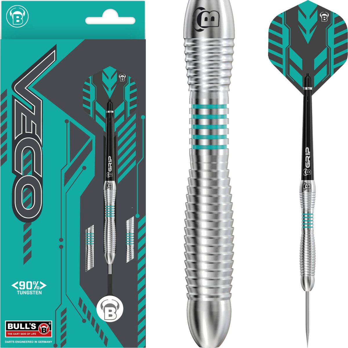 BULL'S - Veco V3 Darts - 90% Tungsten - 21g 23g 25g -