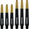 Winmau - Vecta - Hybrid Dart Shafts - Short (34mm) / Black & Gold