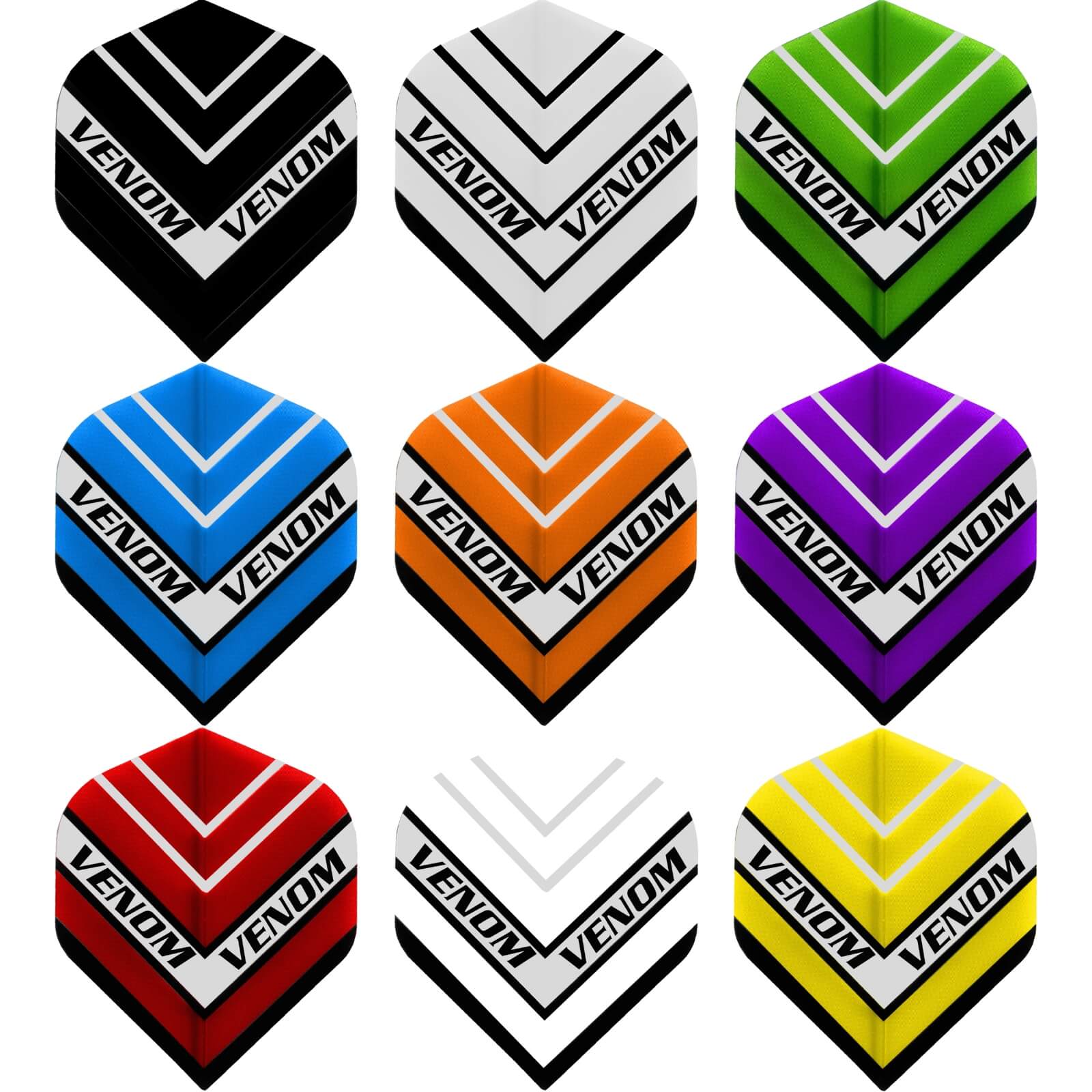 Dart Flights - Ruthless - Venom HD150 - Big Wing Dart Flights 