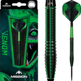 Mission - Venom Darts - 90% Tungsten - 23g 25g -