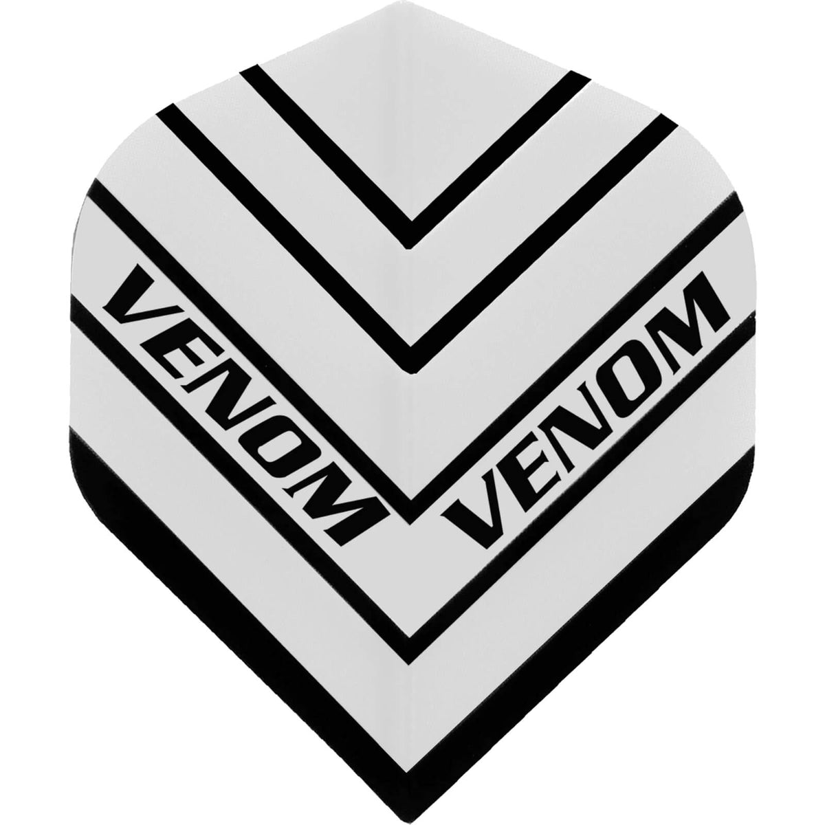 Dart Flights - Ruthless - Venom HD150 - Big Wing Dart Flights Clear