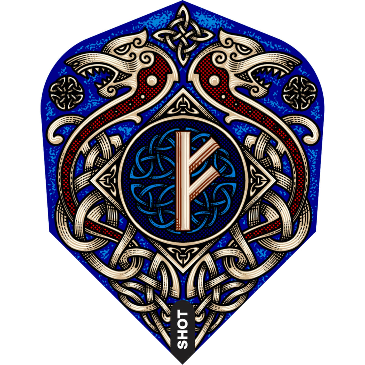 Dart Flights - Shot - Viking Rannsaka - Standard Dart Flights 