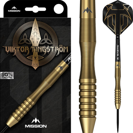 Mission - Viktor Tingstrom Darts - 90% Tungsten - 22g 24g -