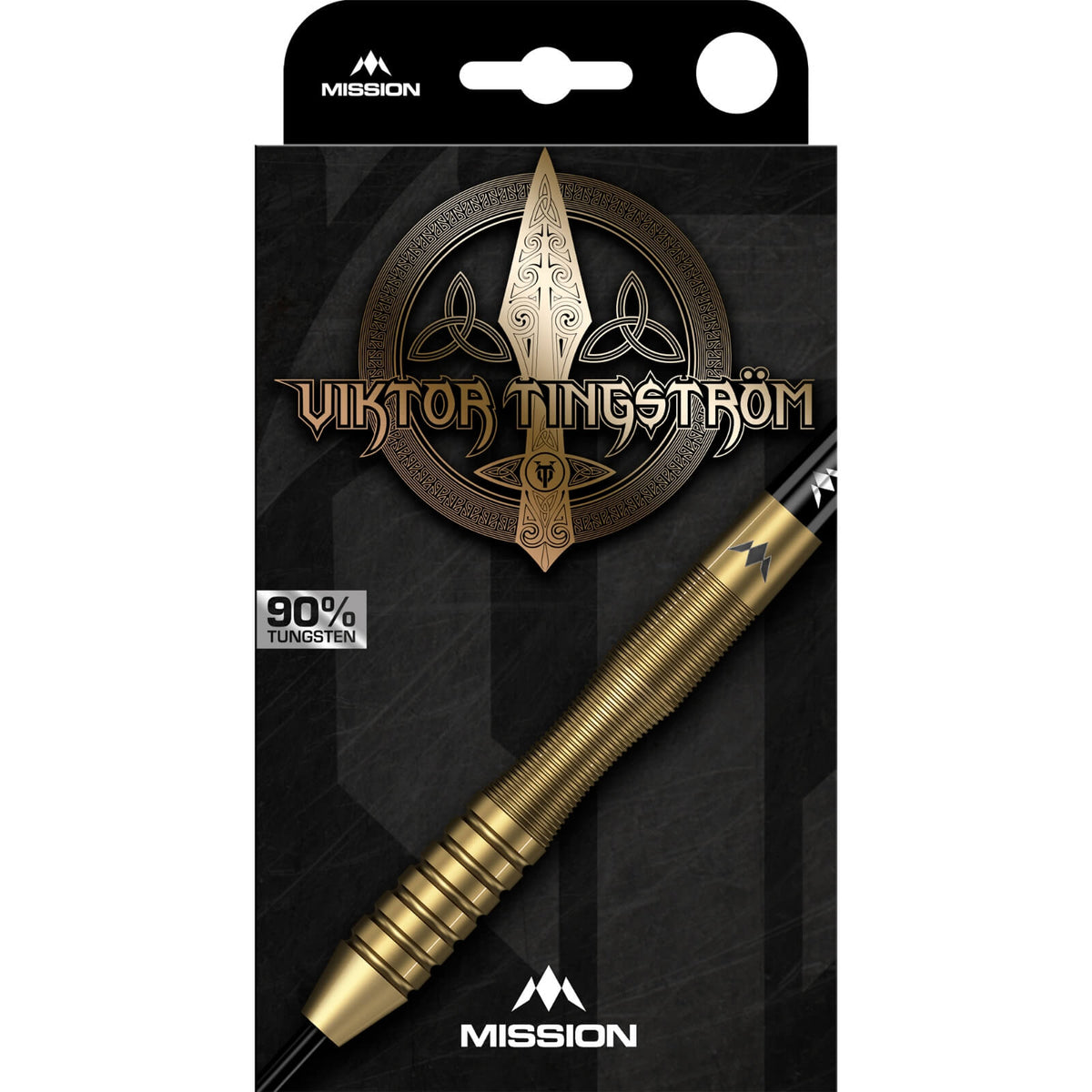 Darts - Mission - Viktor Tingstrom Darts - Steel Tip - 90% Tungsten - 22g 24g