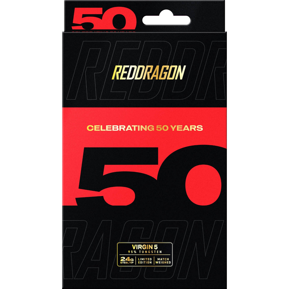 Red Dragon - Virgin Darts - Steel Tip - 95% Tungsten - 24g 26g