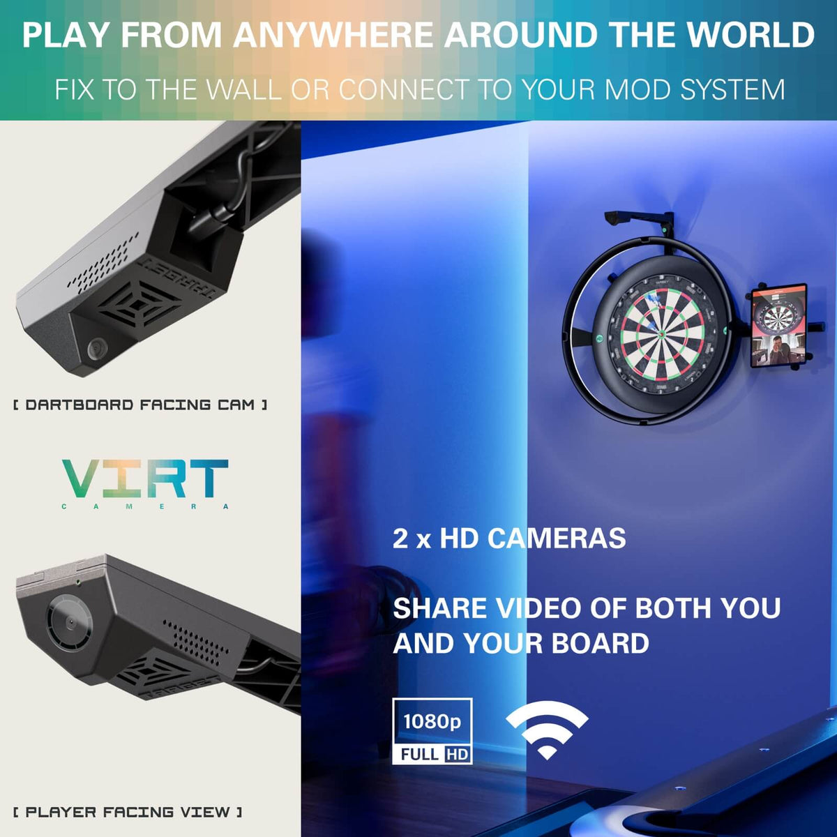 Dartboard Accessories - Target - VIRT Camera 