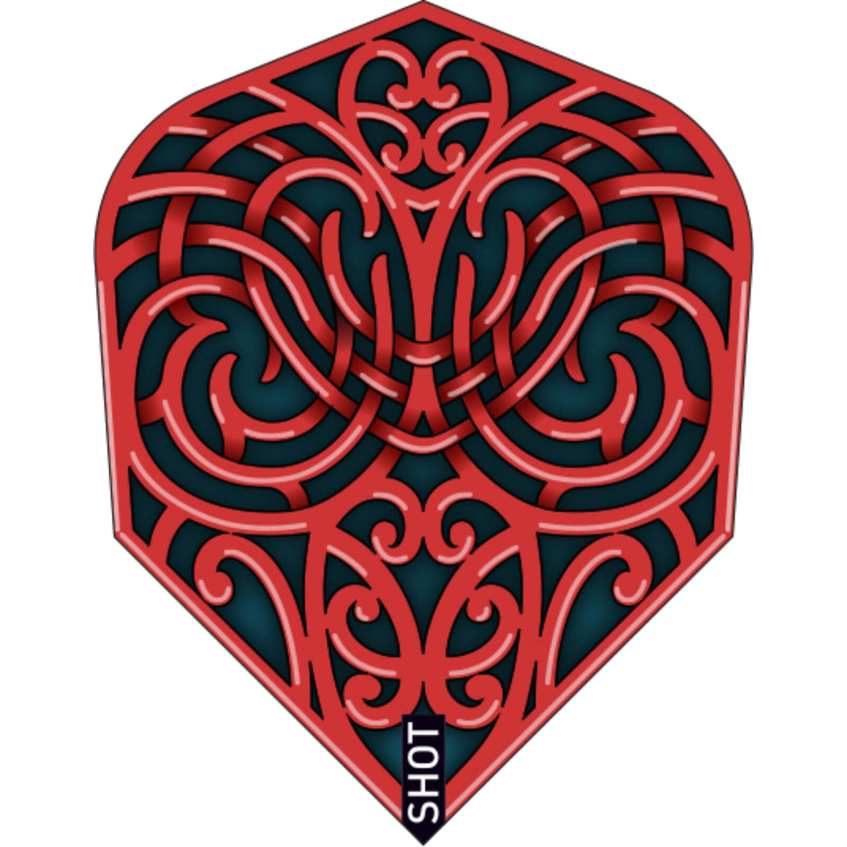Dart Flights - Shot - Warrior Kapene - Standard Dart Flights