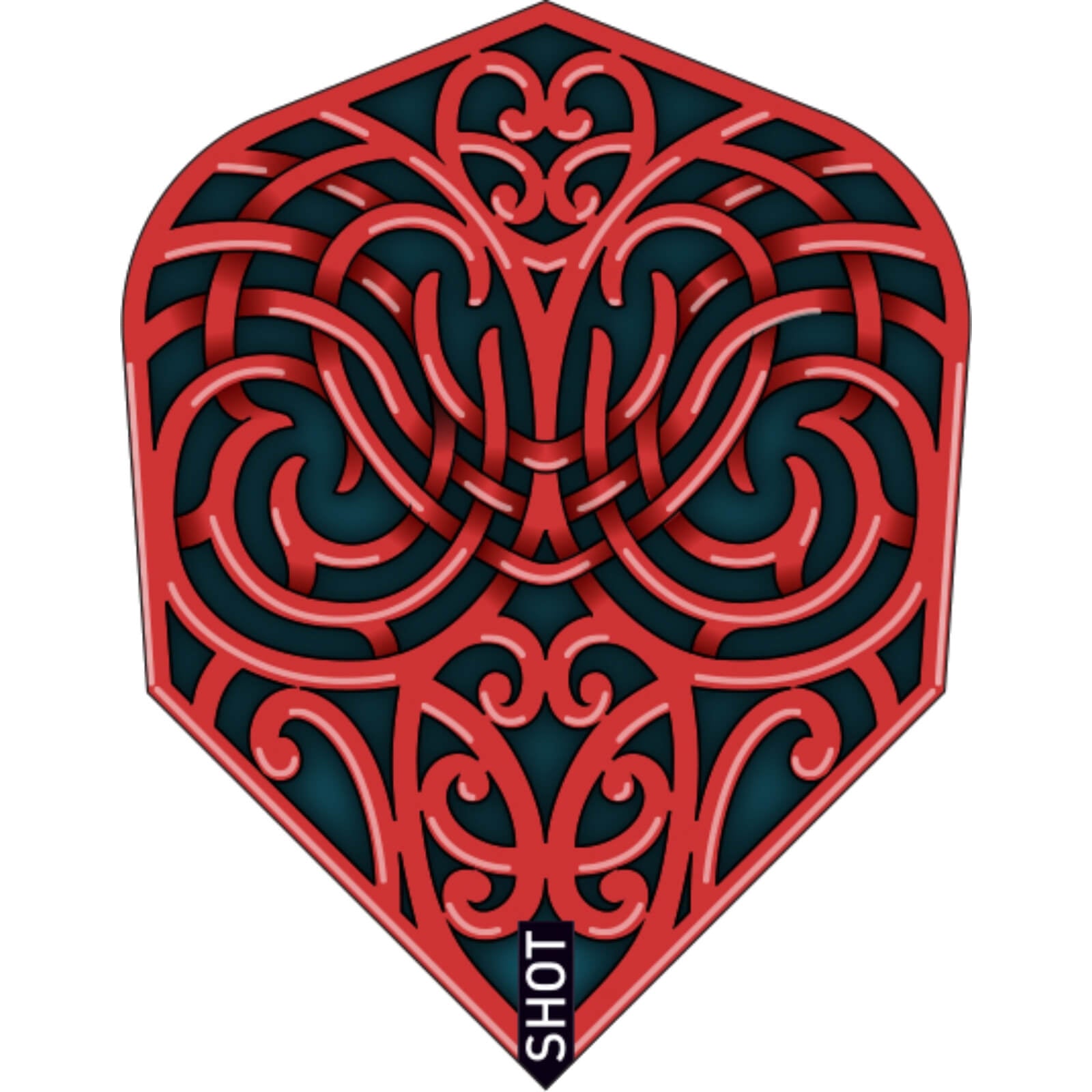 Dart Flights - Shot - Warrior Kapene - Standard Dart Flights