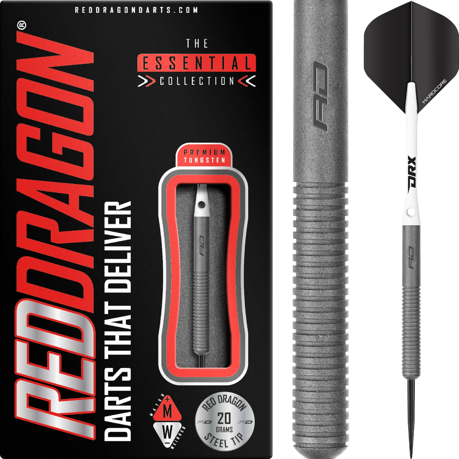 Red Dragon - Wayne Warren Darts - 85% Tungsten - 20g
