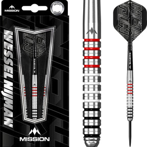 Mission - Wessel Nijman Darts - 95% Tungsten - 23g 25g -