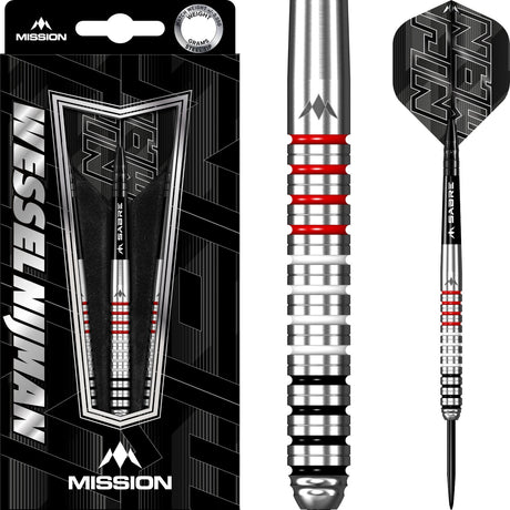 Mission - Wessel Nijman Darts - 95% Tungsten - 23g 25g -
