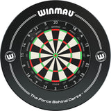 Winmau - Blade 360 Triple Core Dartboard & Surround Bundle - Black
