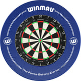 Winmau - Blade 360 Triple Core Dartboard & Surround Bundle - Blue