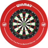 Winmau - Blade 360 Triple Core Dartboard & Surround Bundle - Red
