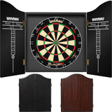 Winmau - Blade 6 Dual Core Dartboard & Cabinet Bundle -