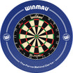 Winmau - Blade 6 Dual Core Dartboard & Surround Bundle - Blue