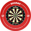 Winmau - Blade 6 Dual Core Dartboard & Surround Bundle - Red