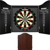 Winmau - Blade 6 Triple Core Dartboard & Cabinet Bundle - Rosewood