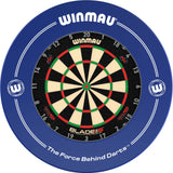 Winmau - Blade 6 Triple Core Dartboard & Surround Bundle - Blue