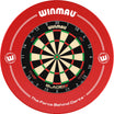 Winmau - Blade 6 Triple Core Dartboard & Surround Bundle - Red