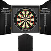 Winmau - Blade 6 Dartboard & Cabinet Bundle - Black