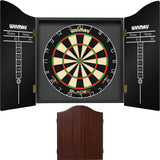 Winmau - Blade 6 Dartboard & Cabinet Bundle - Rosewood