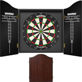 Winmau - Blade X Dartboard & Cabinet Bundle - Rosewood