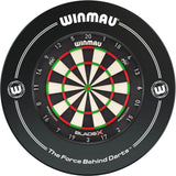 Winmau - Blade X Dartboard & Surround Bundle - Black