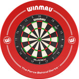 Winmau - Blade X Dartboard & Surround Bundle - Red