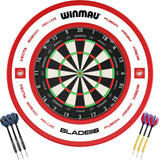 Winmau - Blade 360 Triple Core Dartboard & Surround Ready to Play Bundle - Pro-Line 2.0