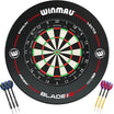 Winmau - Blade 360 Triple Core Dartboard & Surround Ready to Play Bundle - Pro-Line