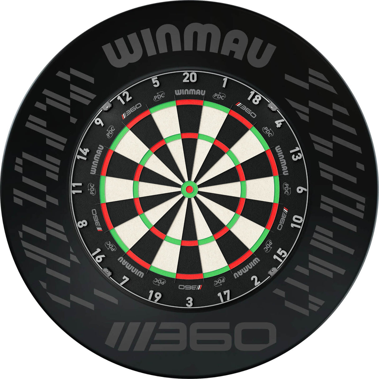 Winmau - Blade 360 Triple Core Dartboard & 360 Surround Bundle -