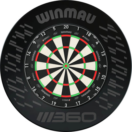 Winmau - Blade 360 Triple Core Dartboard & 360 Surround Bundle -