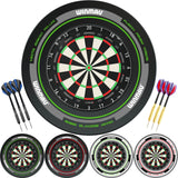 Winmau - Blade 360 Triple Core Dartboard & Advance Surround Ready to Play Bundle -