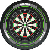 Winmau - Blade 360 Triple Core Dartboard & Advance Surround Bundle - Black & Green