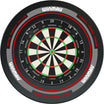 Winmau - Blade 360 Triple Core Dartboard & Advance Surround Bundle - Black & Red