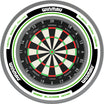 Winmau - Blade 360 Triple Core Dartboard & Advance Surround Bundle - White & Green